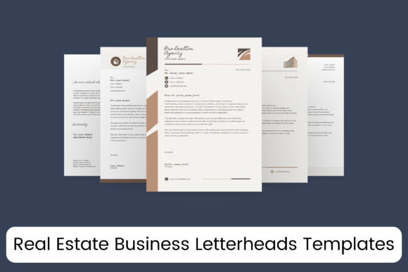 10 Real Estate Business Letterheads: Elevate Your Brand Communication