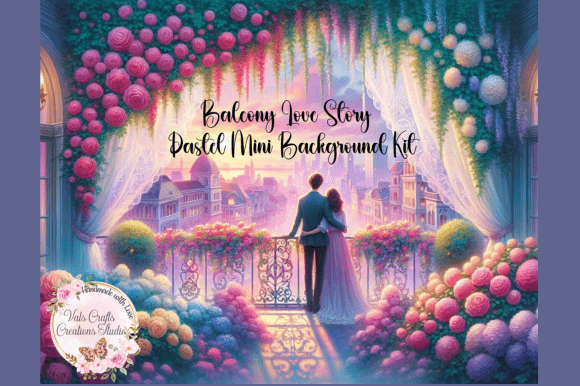 Balcony Love Story Paper Kit: A Designer's Pastel Dream