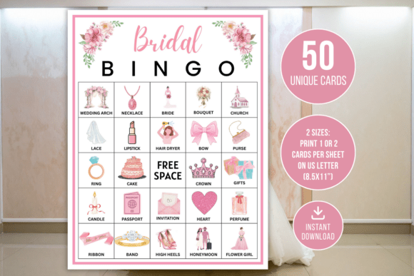 Bridal Bingo: A Design-Led Approach to Shower Fun