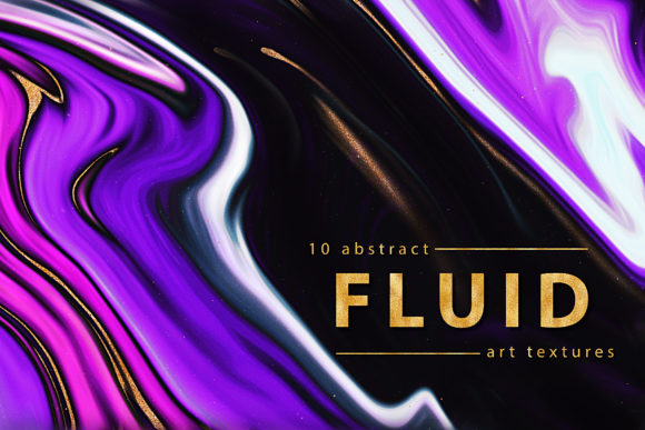 Elevate Projects with Abstract Fluid Art Paint Textures