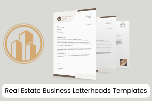 Elevate Your Brand with Premium Realtor Business Letterhead Templates
