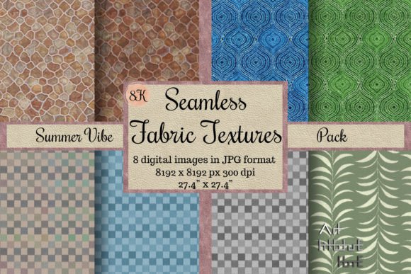 Elevate Your Designs with Seamless Summer Vibe Textures