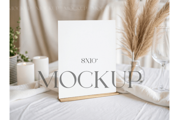 Elevate Your Event Branding with a Boho Minimalist Mockup