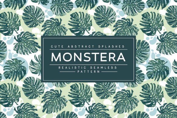Monstera Pattern: Elevate Your Visual Design with Botanical Elegance