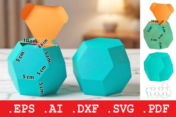 Polyhedron Sphere Gift Box: Elevate Packaging with Geometric Design