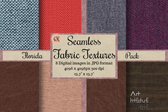 Seamless Fabric Textures - Florida Pack: A Designer's Guide
