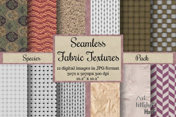 Seamless Fabric Textures - Species Pack for Designers